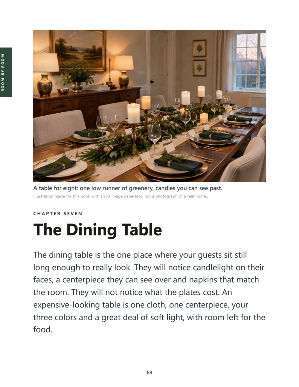 Chapter 7: a dining table for eight